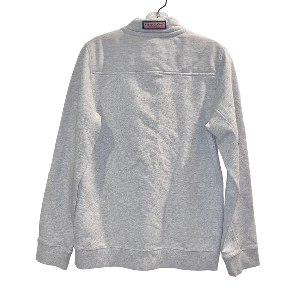 VINEYARD VINES BOYS size 16 gray shep 1/2 zip pullover sweatshirt - MINT!! - Picture 4 of 12